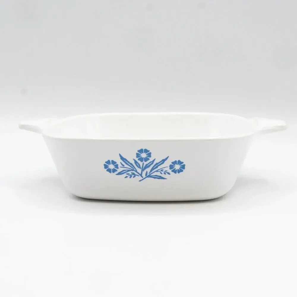 Vintage CORNING WARE Blue Cornflower Petite Pan P-41 Mini Casserole Dish